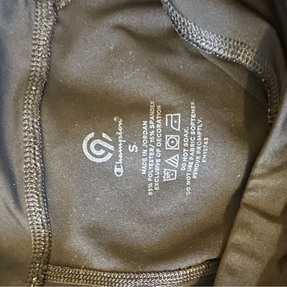 Black Champion Capris Leggings - Picture 3 of 5